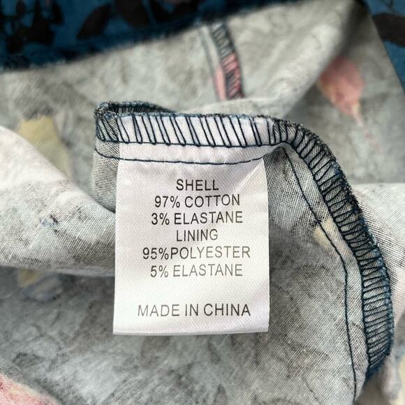 Lindy Bob Ophelia Blue Bird Print Fit & Flare Dress Retro 50s Pinup, Size XS - Picture 12 of 13